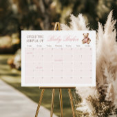 We kunnen bijna niet wachten om de aankomstdatum v poster