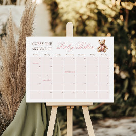 We kunnen bijna niet wachten om de aankomstdatum v poster