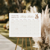 We kunnen bijna niet wachten om de aankomstdatum v poster