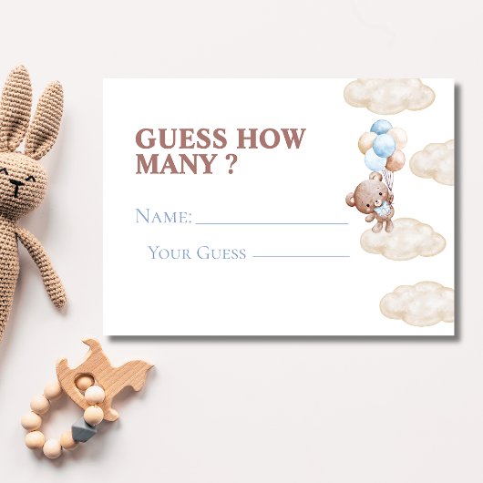 We kunnen bijna niet wachten om te raden hoeveel G Informatiekaartje