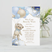 We kunnen bijna niet wachten op champagne kaart (Staand voorkant)