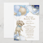 We kunnen bijna niet wachten op champagne kaart (Voorkant / Achterkant)