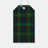 We kunnen bijna niet wachten op de klassieke plaid cadeaulabel (Achterkant)