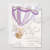 We kunnen bijna niet wachten op een Lila Baby show Kaart (Voorkant)