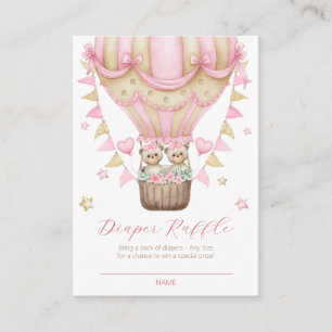 We kunnen bijna niet wachten op een tweeling meisj informatiekaartje