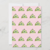 We kunnen bijna niet wachten op het Pink Camp-verj Kaart (Achterkant)