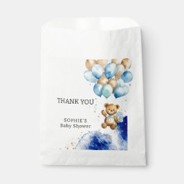 We kunnen bijna niet wachten op Royal Blue en Gold Bedankzakje