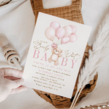 We kunnen bijna niet wachten op roze Baby shower