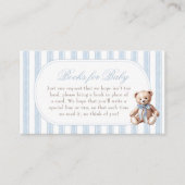 We kunnen bijna niet wachten op Teddy Bear-boeken  Informatiekaartje (Voorkant)