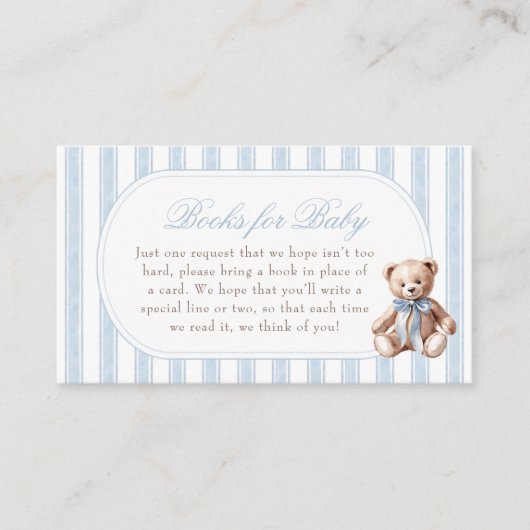 We kunnen bijna niet wachten op Teddy Bear-boeken  Informatiekaartje (Voorkant)