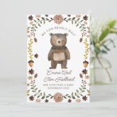 We kunnen bijna niet wachten op Waterverf Beer zwa Aankondiging (Staand voorkant)