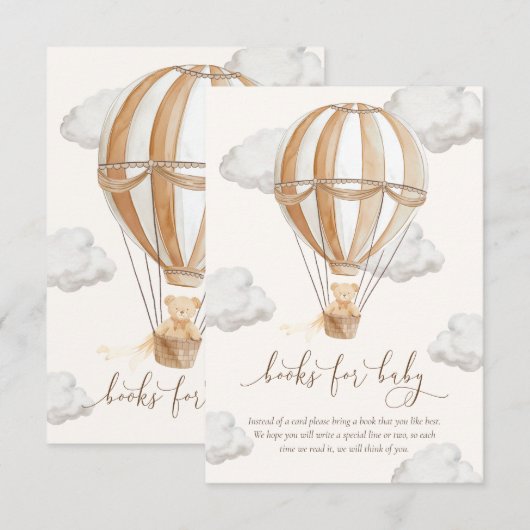 We kunnen bijna niet wachten Teddybeer boeken voor Kaart (Voorkant / Achterkant)