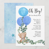 We kunnen bijna op Baby shower wachten Kaart (Voorkant / Achterkant)