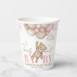 We kunnen bijna wachten Baby shower papier beker