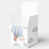 We kunnen bijna wachten Boy Cub baby shower Bedankdoosjes (Geopend)