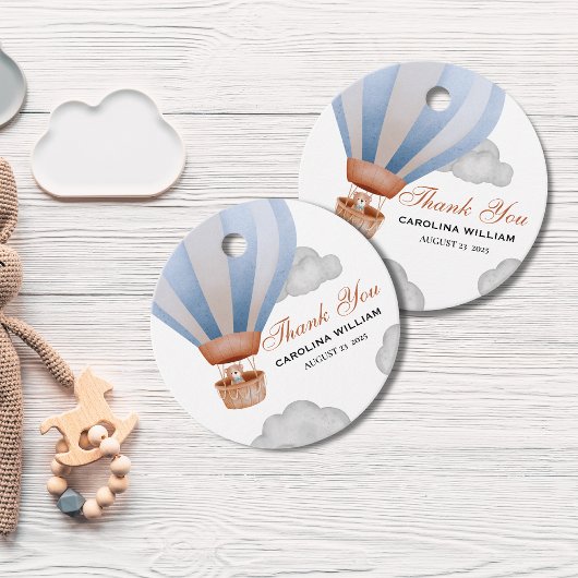 We kunnen bijna wachten Boy Cub baby shower Bedankjes Labels