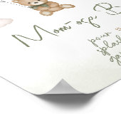 We kunnen bijna wachten Green Boho Moeder Osa Bar Poster (Hoek)