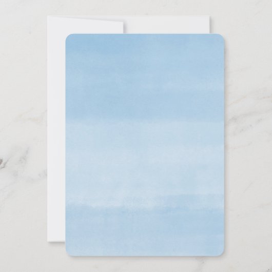 We kunnen bijna wachten jongen baby shower ballon kaart (Achterkant)