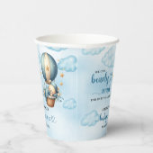 We kunnen bijna wachten jongen baby shower heteluc papieren bekers (Rechts)