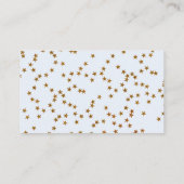 We kunnen bijna wachten jongen Baby shower luier R Informatiekaartje (Achterkant)