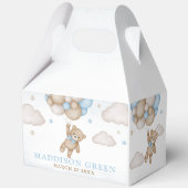 We kunnen bijna wachten op Baby shower Favor Box Bedankdoosjes (Achterkant)