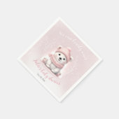 We kunnen bijna wachten op Baby showers servetten (Hoek)