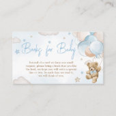 We kunnen bijna wachten op Beer Balloon Books voor Informatiekaartje (Voorkant)