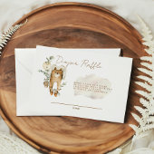 We kunnen bijna wachten op Boho luier Raffle behui Informatiekaartje