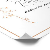 We kunnen bijna wachten op bruine ballonluierloof poster (Hoek)