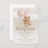 We kunnen bijna wachten op de uitnodiging (Voorkant / Achterkant)