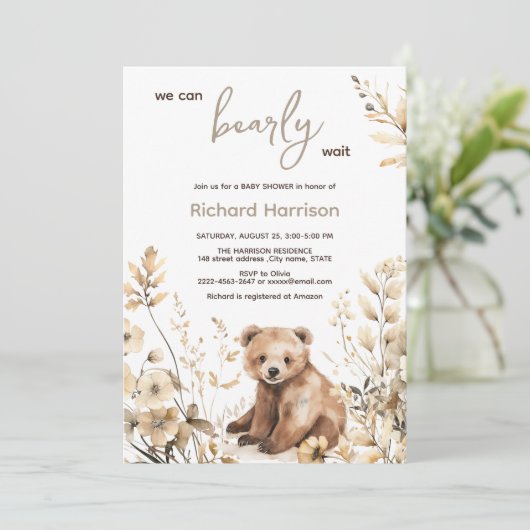 We kunnen bijna wachten op de uitnodiging van het  (Staand voorkant)