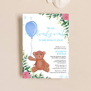 We kunnen bijna wachten op een floraal baby shower kaart