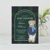 We kunnen bijna wachten op een klassiek baby showe kaart (Staand voorkant)