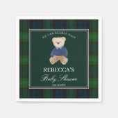 We kunnen bijna wachten op een klassiek baby showe servet (Voorkant)