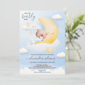 We kunnen bijna wachten op een moderne Beer babybo Kaart (Staand voorkant)