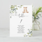 We kunnen bijna wachten op eucalyptus tafelnummer (Staand voorkant)