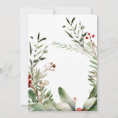 We kunnen bijna wachten op feestelijk Schattige Be Kaart (Achterkant)