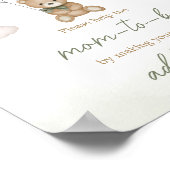 We kunnen bijna wachten op Green Boho Envelope Sta Poster (Hoek)