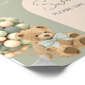 We kunnen bijna wachten op groene baby's zijn zoet poster (Hoek)