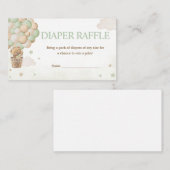 We kunnen bijna wachten op groene Beren luierloof Informatiekaartje (Voorkant / Achterkant)