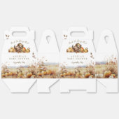 We kunnen bijna wachten op Herfst Forest Baby show Bedankdoosjes (Ongevouwen)