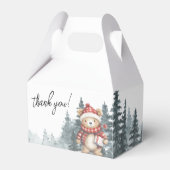 We kunnen bijna wachten op het Baby shower Bedankdoosjes (Achterkant)