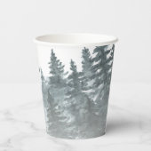 We kunnen bijna wachten op het Baby shower Papieren Bekers (Achterkant)