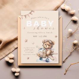 We kunnen bijna wachten op het baby shower van het kaart