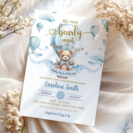 We kunnen bijna wachten op het Beer van de luchtba Kaart