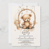 We kunnen bijna wachten op het moderne Beer Baby s Kaart (Voorkant)