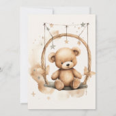 We kunnen bijna wachten op het moderne Beer Baby s Kaart (Achterkant)