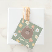 We kunnen bijna wachten op het voorjaar Baby showe Bedankjes Labels (In situ)