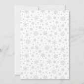 We kunnen bijna wachten op Polar Beer Baby shower Kaart (Achterkant)