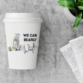 We kunnen bijna wachten op Polar Beer Winter Baby  Papieren Bekers